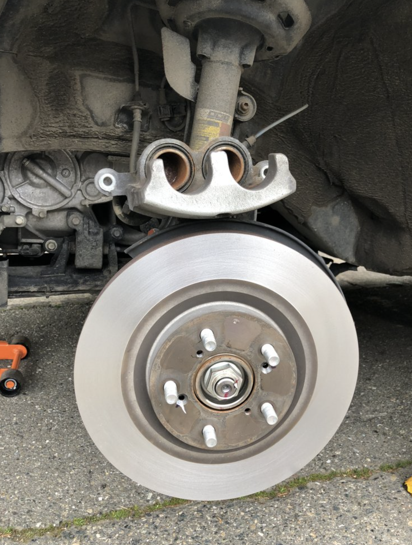 this image shows brake repair in Queens, NY