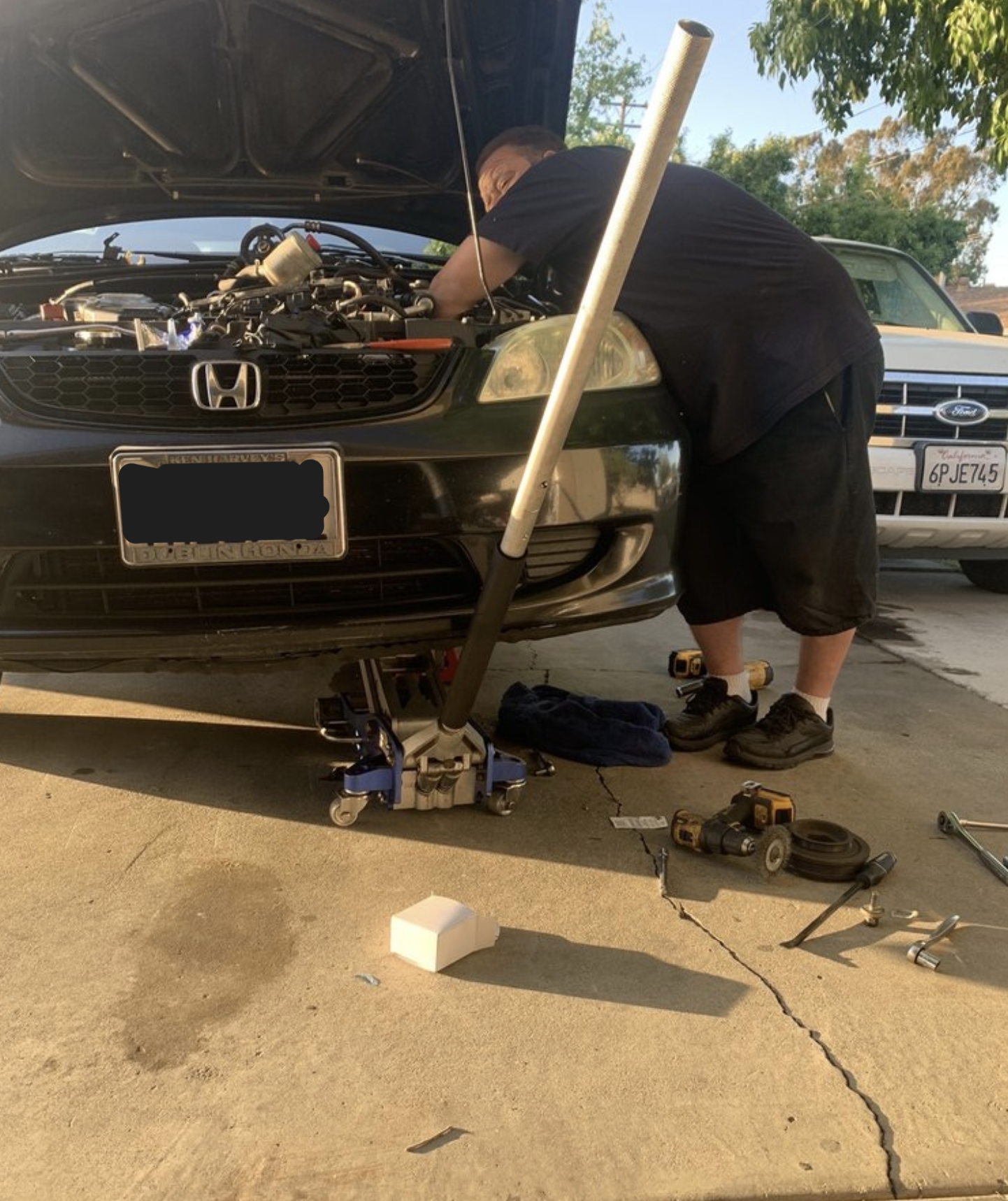 this image shows mechanic in Queens, NY