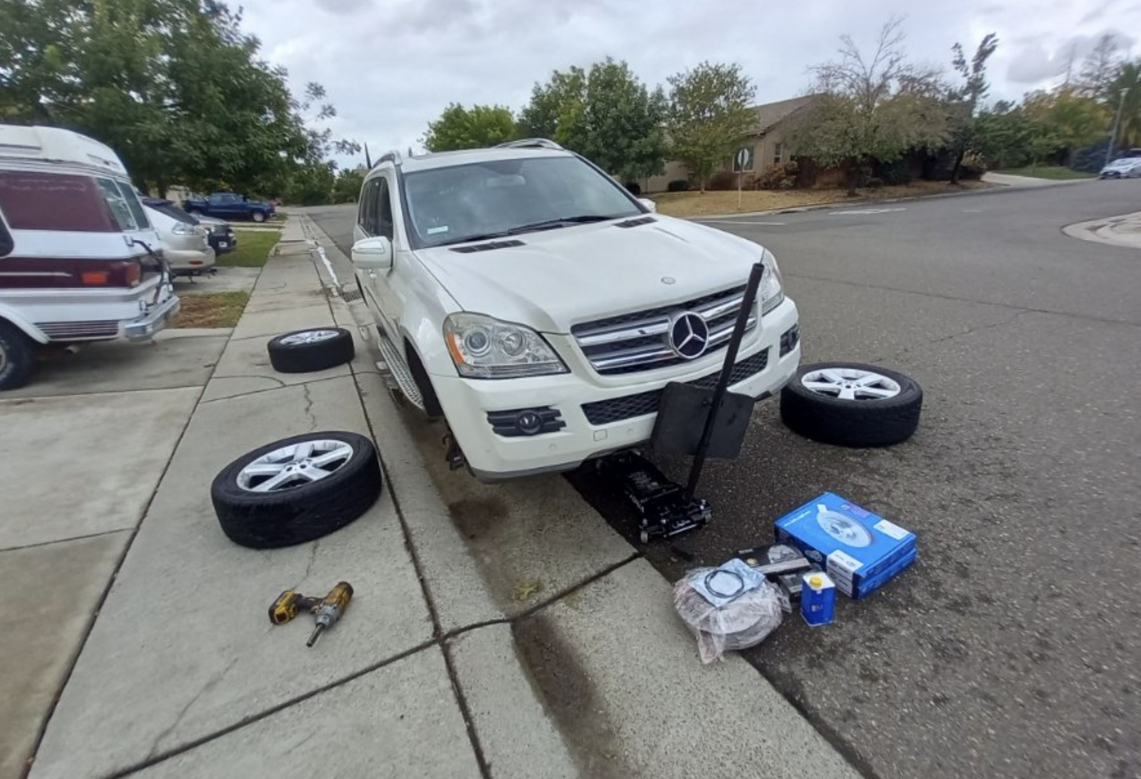 this image shows mobile mechanic in Queens, NY